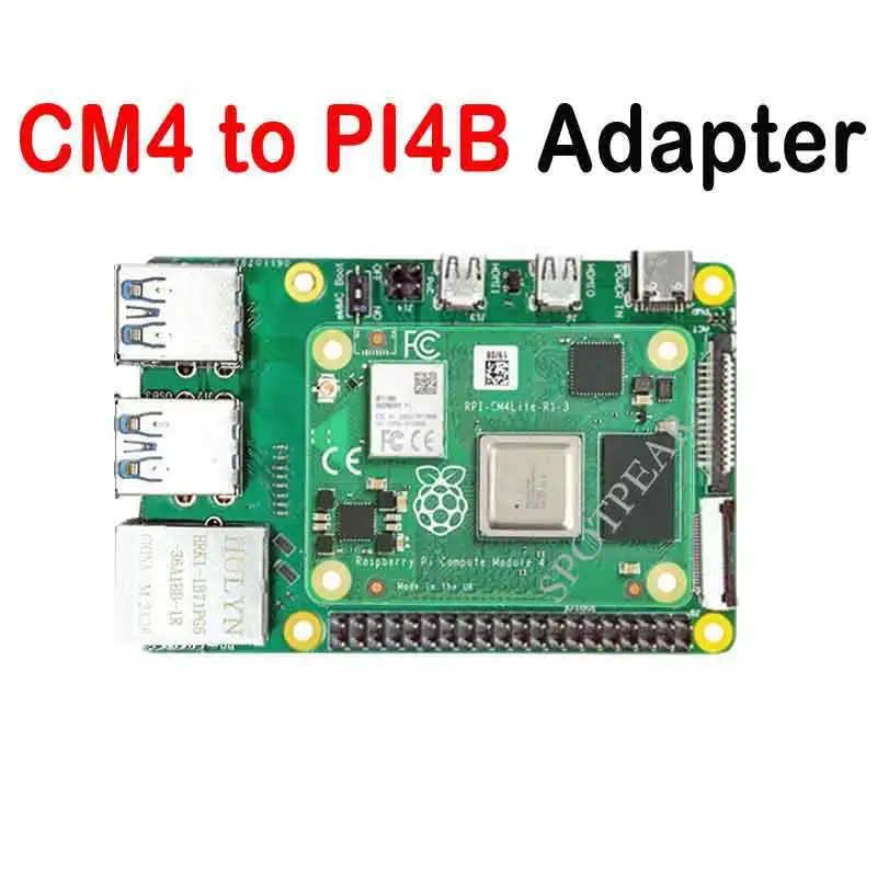 Raspberry Pi Compute Módulo 4, IO Board, CM4 para adaptador 4B