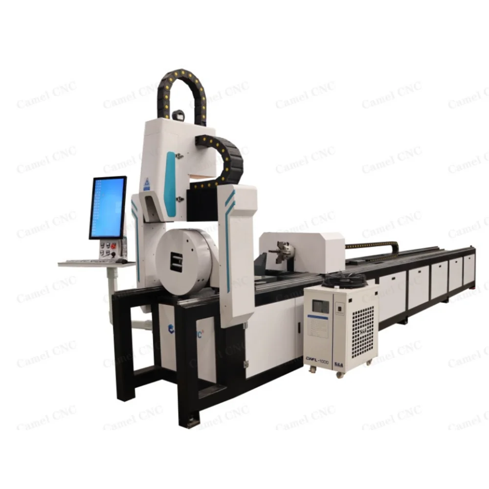 Raytu 6 m 1500W 2000W 3000W CNC أنبوب معدني الأنابيب Raycus IPG MAX قاطع الألياف للمعادن الصلب أنابيب مستديرة ومربعة