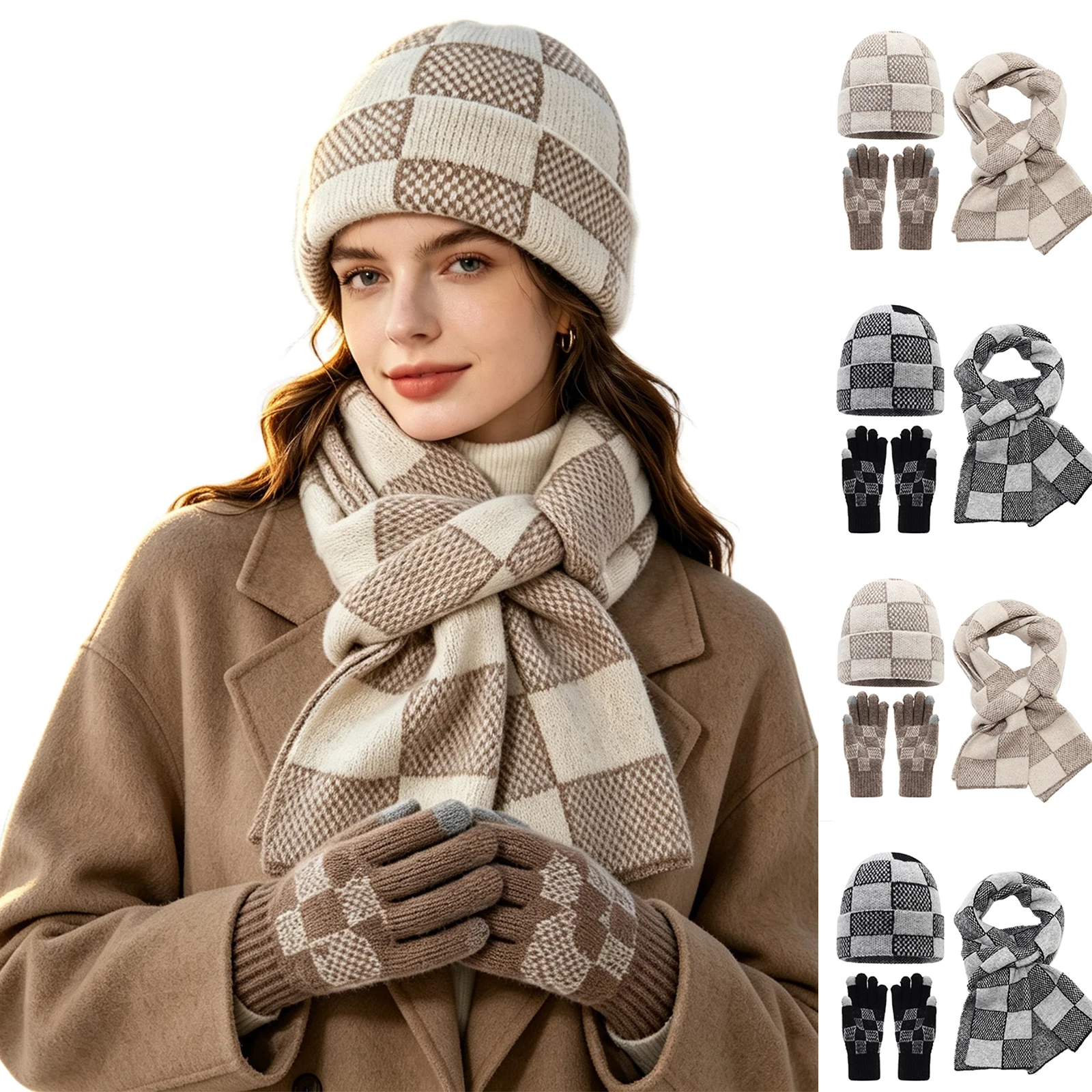 conjunto-de-gorro-bufanda-y-guantes-a-cuadros-vintage-unisex-accesorios-de-invierno-para-parejas-calido-y-termico-para-uso-diario