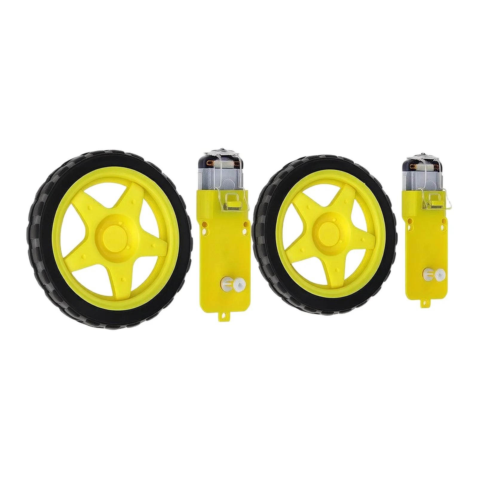 For DIY Car Projects Color As Shown In The Picture for arduino Tire Motor 6V Gear Motor DIY Car Projects Easy To