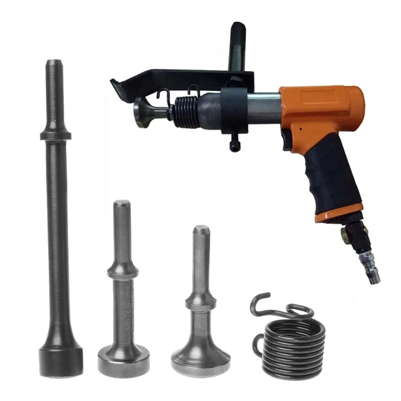 3 Stück Glättung pneumatischer Luft hammer Bits Long Bit Tool & 1 * Feder reifen Reparatur Drop Shipping