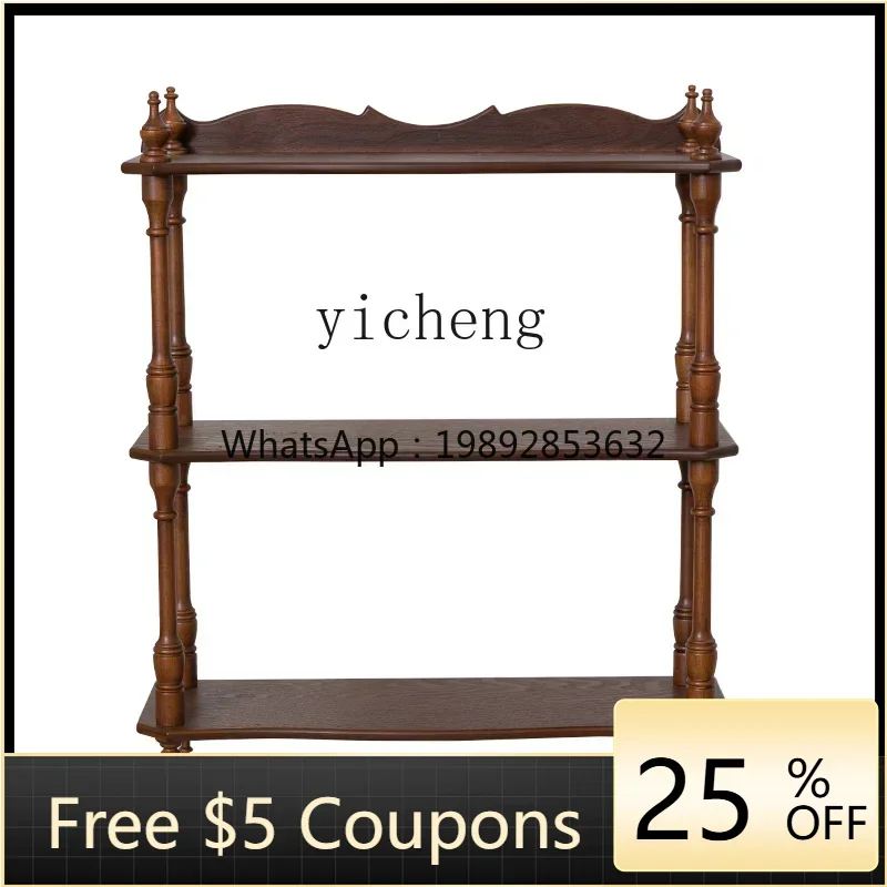 

BBZws.vintage French storage rack figure toy shelf wall multi-layer display shelf