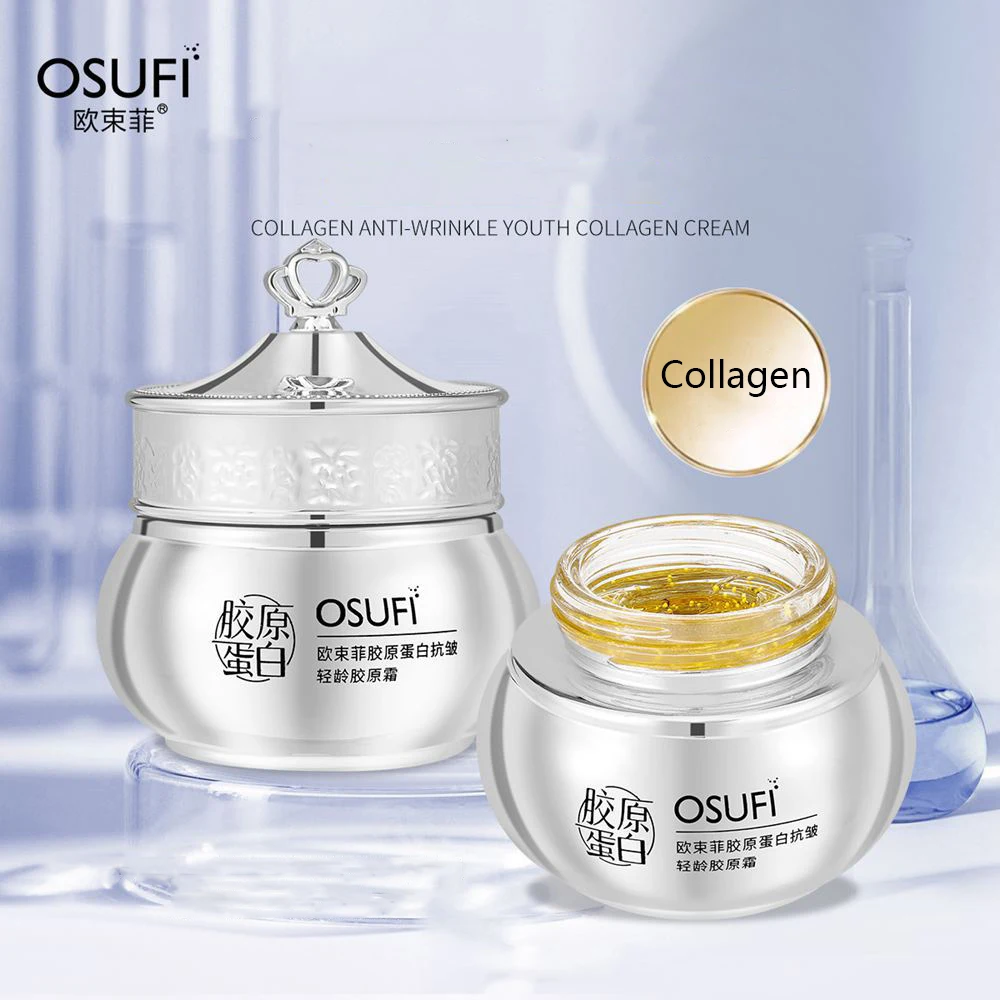 OSUFI Collagen Anti Wrinkle Youth Collagen Cream Anti Aging Facial Moisturizing Elastic Face Cream Korean skincare products