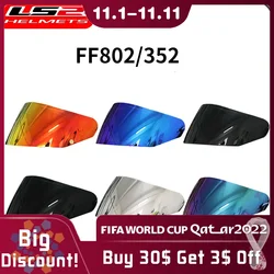 Motorcycle Helmet Lens Full Face Motorcycle Helmet Visor UV-Proof for LS2 FF352 FF351 FF369 FF384 Goggles Full Face Helmet Lens