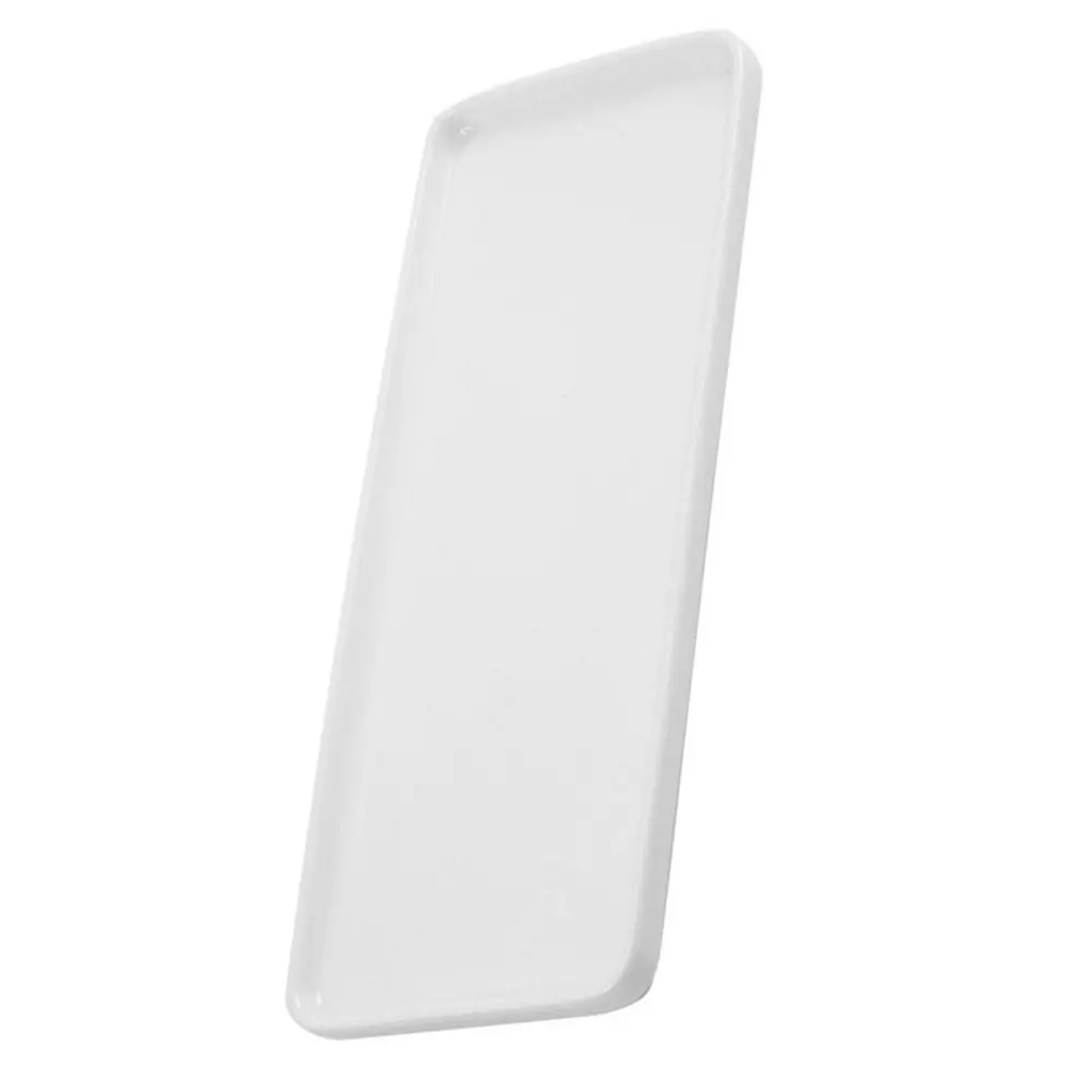 

Керамический прямоугольный поднос для хранения зубных щеток, минималистичный органайзер для ванной комнаты и туалетных принадлежностей, настольный декор для дома