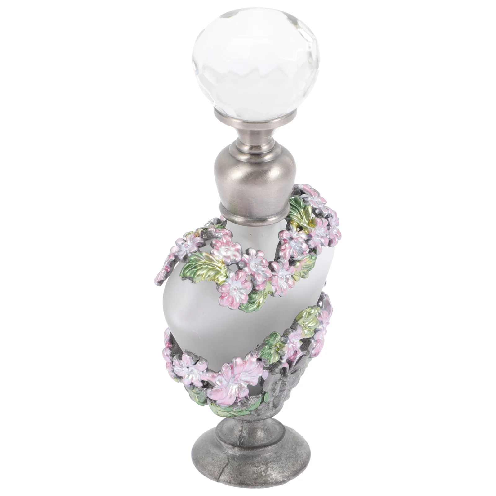 

Glass Perfume Bottle Vintage Essential Oil Refillable Leakproof Travel Portable Perfume Container 5Ml Glass Bottles