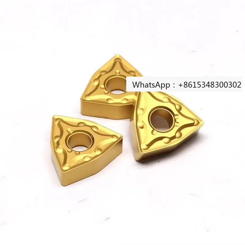 

10PCS Hard alloy turning hard alloy blade WNMG080404-SL MS3015