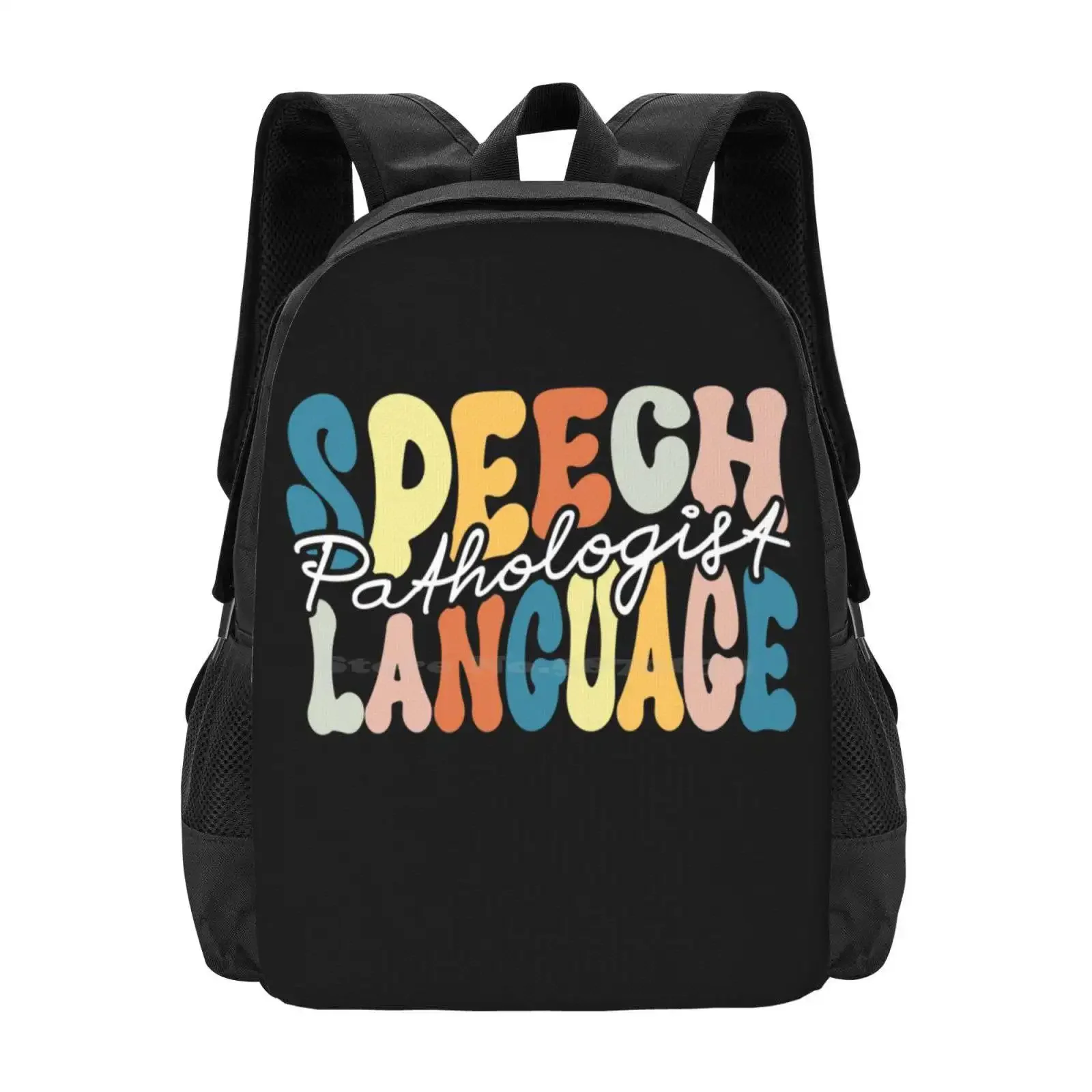 

Speech Language Pathologist Hot Sale Schoolbag Backpack Fashion Bags Speech Pathology Language Pathologist Speech Therapy Slp