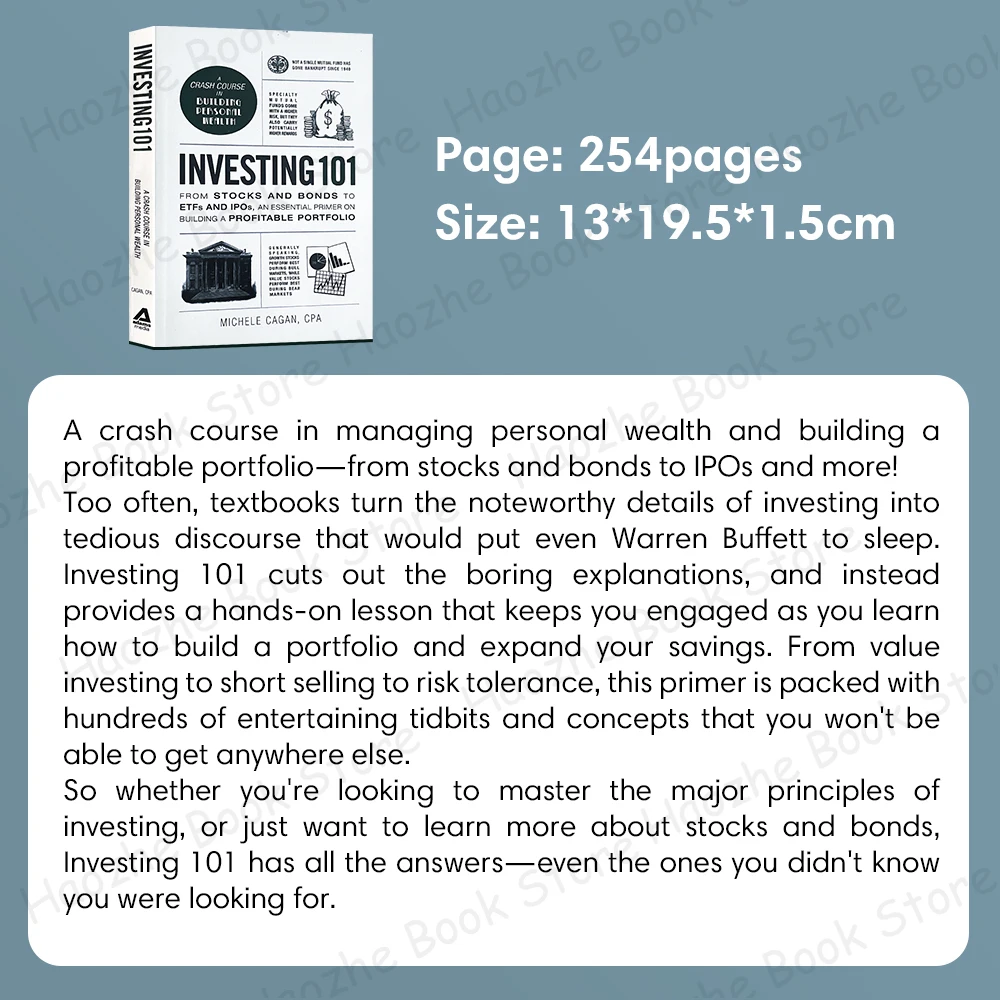 Investing 101: From Stocks and Bonds to ETFs and IPOs, an Essential Primer on Building a Profitable Portfolio English  Paperback