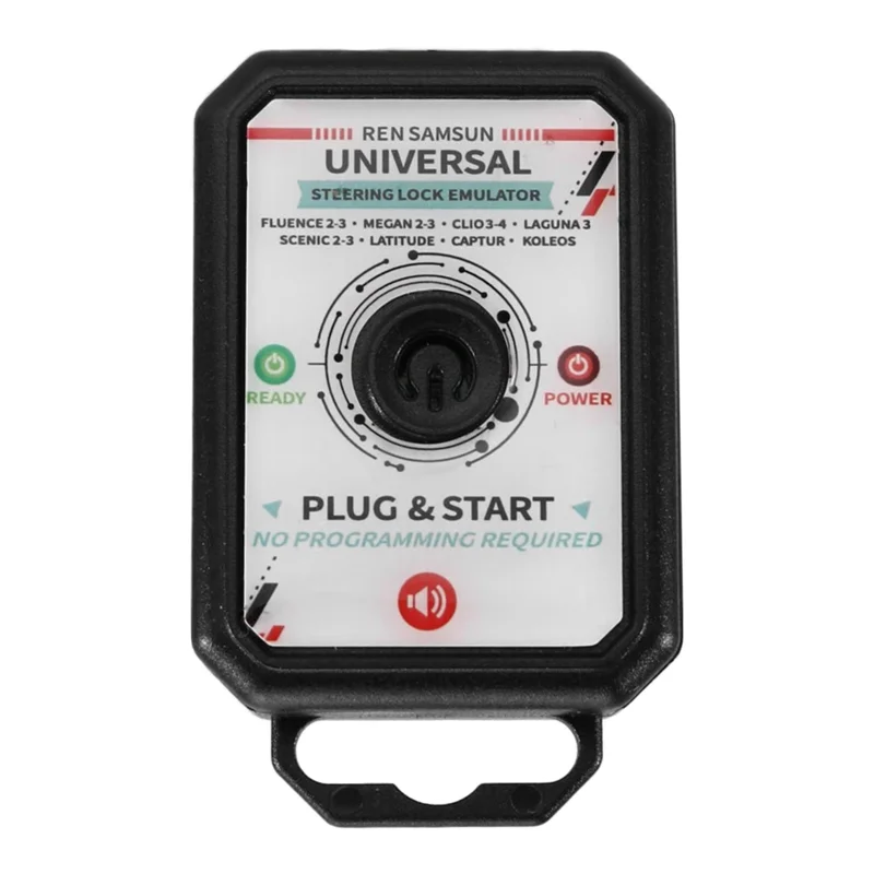 

L10A Автомобильный симулятор блокировки рулевого управления ESL ELV Эмулятор Plug And Start с звуковым замком для Renault REN Clio Megane Fluence Scenic