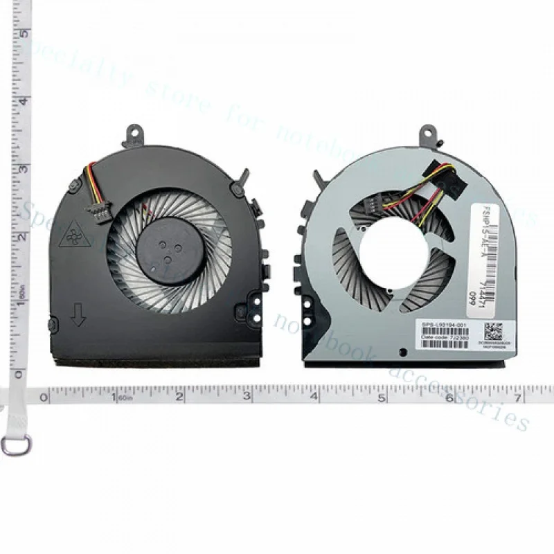 A+ Laptop CPU Cooling Fan For HP Envy 15-AE AE018TX AE119 AE120 TPN-C122 M6-P