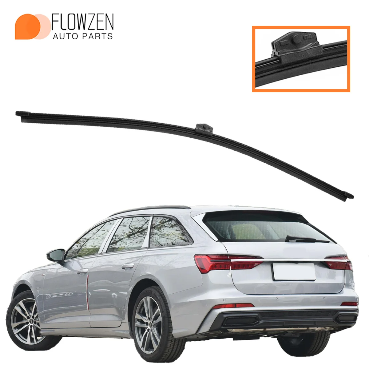 1 Stück Wischer Geeignet für Audi A6 Avant Allroad 4G5 C7 2011-2018 Autoteile Heckscheibenwischer Wischerblätter Scheibenwischer-Zubehör