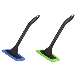 Car Windshield Cleaning Tool Windshield Cleaning Wand Auto Window Cleaner Reusable Cloth Pad For Car Interior Dirty Wash Brushes