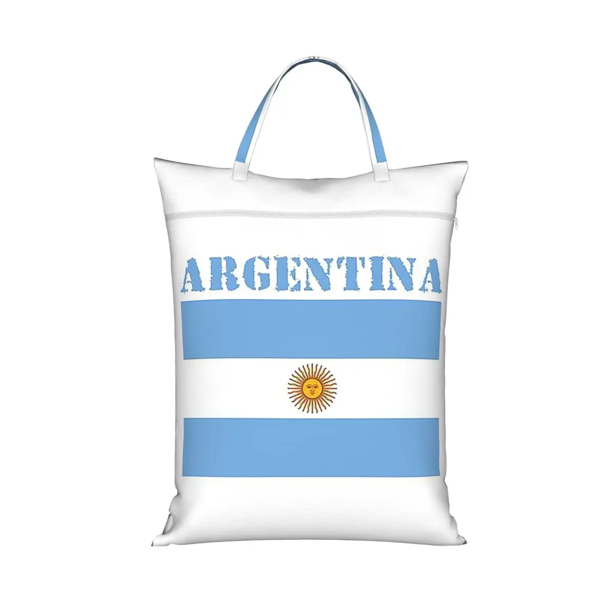 Argentina Flag (2) Laundry Collector Foldable Laundry Basket Home Organizer Washing Basket Home Organizer