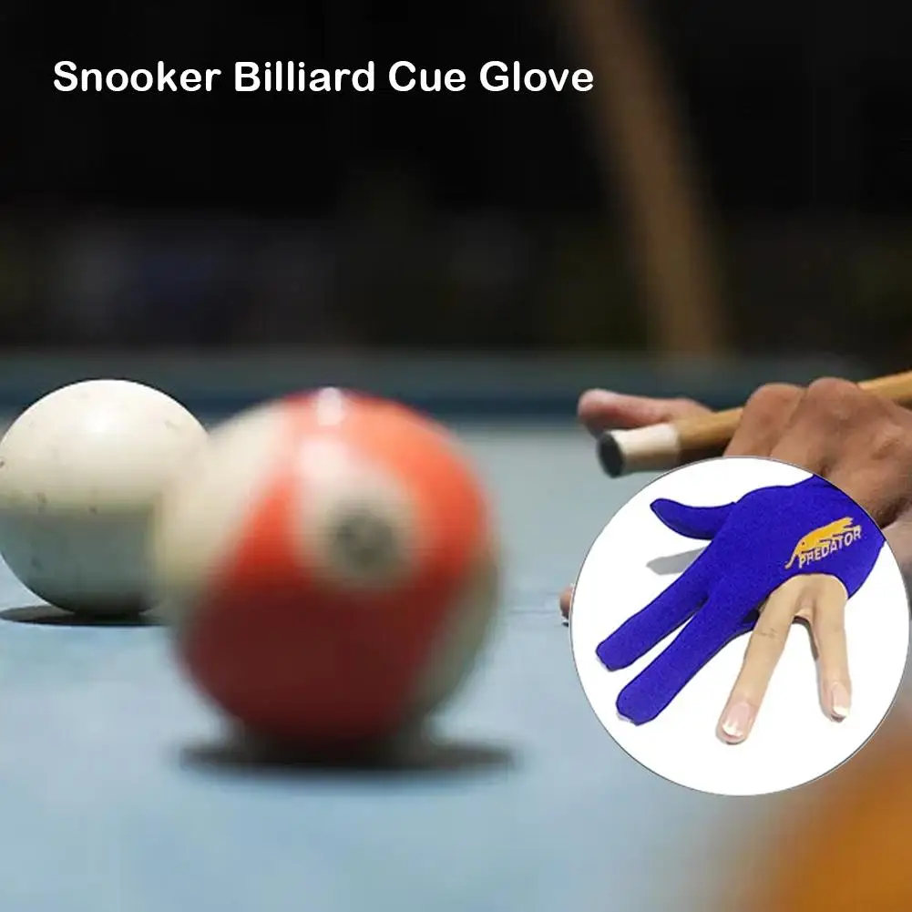 Hochwertiger Snooker-Billard-Queue-Handschuh, Pool, linke Hand, offen, drei Finger, Fitness-Zubehör für Männer und Frauen, einteiliger Handschuh – Detail 14