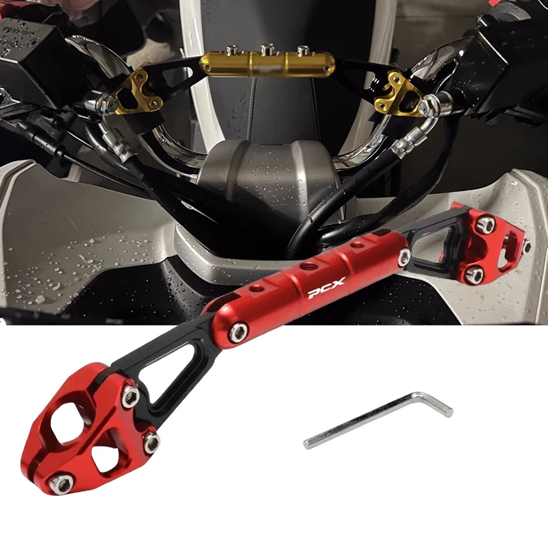 

For HONDA PCX125 PCX150 PCX160 Multifunction Crossbar Holder Motorcycle Accessories GPS Navigation Bracket Phone Holder Stand