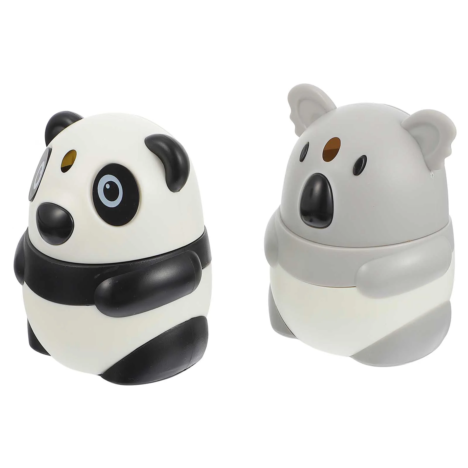 

2 Pcs Toothpick Holder Storage Holders Personality Home Animals Lovely Dispenser Cartoon