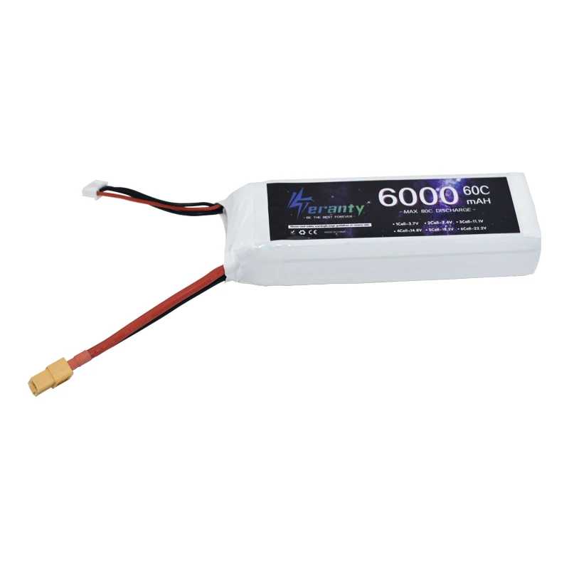 3s 6000mAh 11.1V 60C bateria LiPo dla helikopter RC samoloty Quadcopter samochody samolot 11.1V 3S bateria z T 2P XT60 XT90 wtyczka