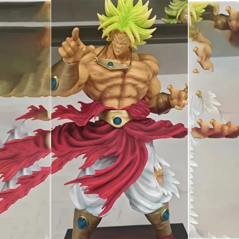 ฟิกเกอร์ดราก้อนบอล Z โบรลี่ ซูเปอร์ไซย่า 3 ขนาด 13 นิ้ว ทำจาก PVC ของสะสม ของเล่นตกแต่งบ้านและของขวัญ