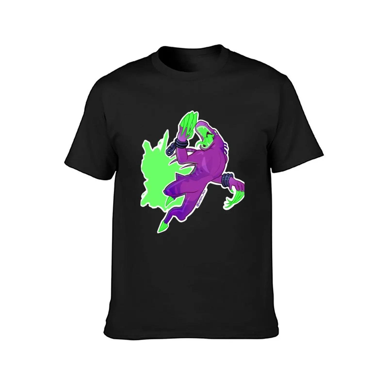 Acrid Jumping T-Shirt anime clothes korean fashion mens champion t shirts