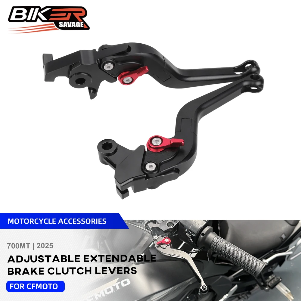 

For CFMOTO 700MT Folding Brake Clutch Levers 700 MT MT700 2025 Adjustable Extendable Clutch Brake Handles Motorcycle Accessories