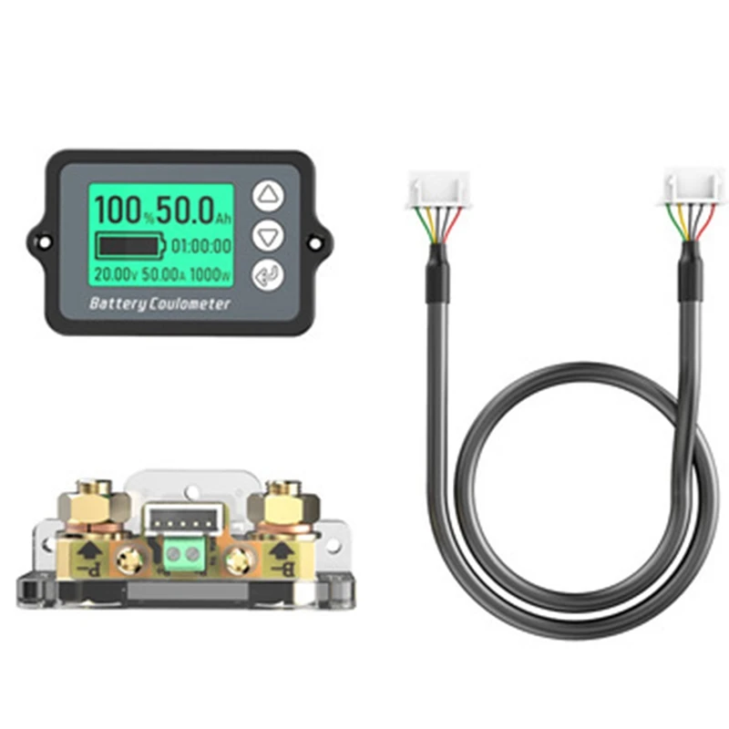 

TK15 Battery Capacity Tester 80V Vehicle Battery Level Monitor Lithium Iron Phosphate Capacity Detector Coulometer