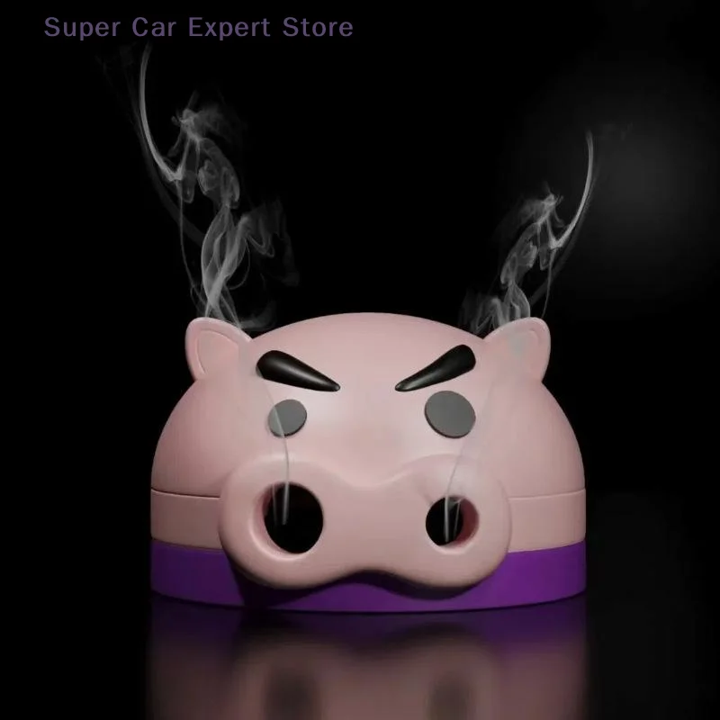 Creative Cartoon Pig Shape Mosquito Coil Box Cute Indoor Household Mosquito Coil Tray Household Sandalwood Incense Burner Box - Image 3