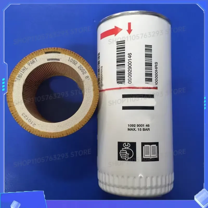 For Atlas Copco 1625005691 Oil Air Filter Kit For 1625005690 Screw Air Compressor Replacement Parts Maintenance Accessories