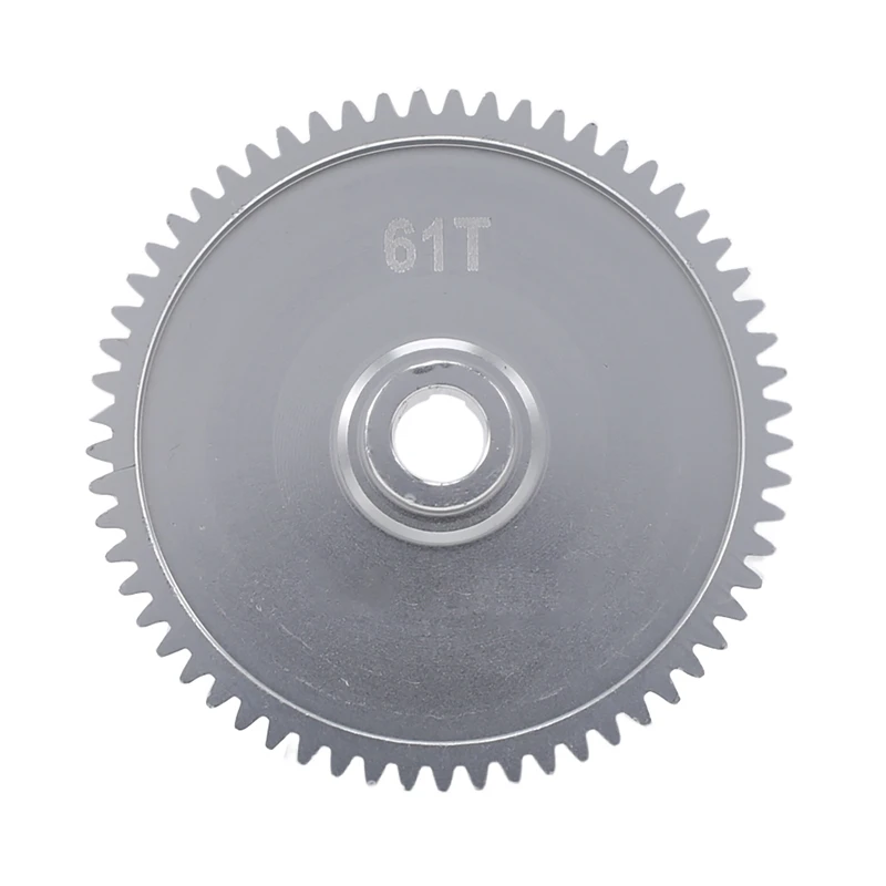 Metal 61T Spur Gear 51004 For TAMIYA TT01 TT01D TT01 TT01E 1/10 RC Car Upgrades Parts