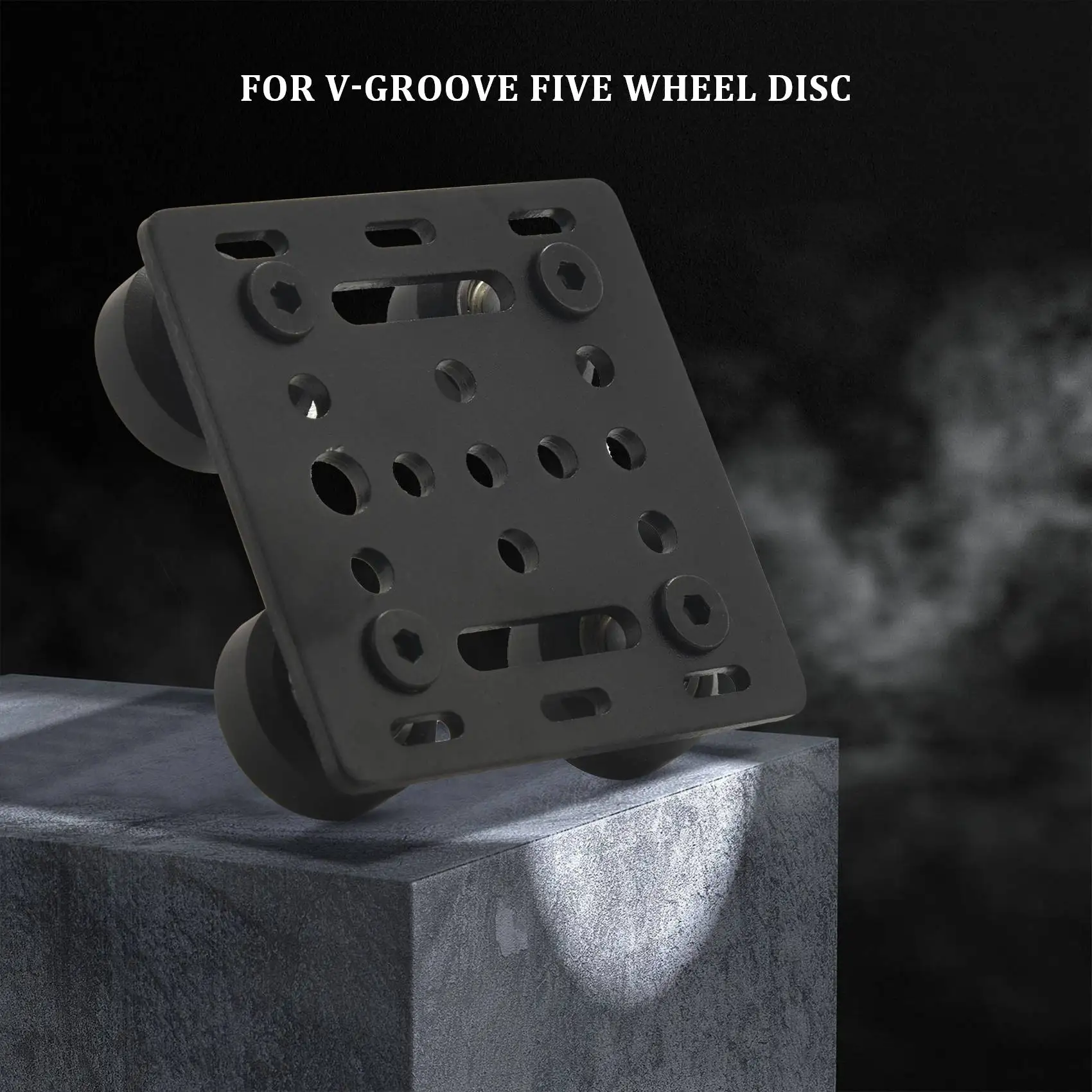 

AED7-3D Printer Aluminum 2020 V-Slot Plate Slide For Profiles V-Slot Five Roulette