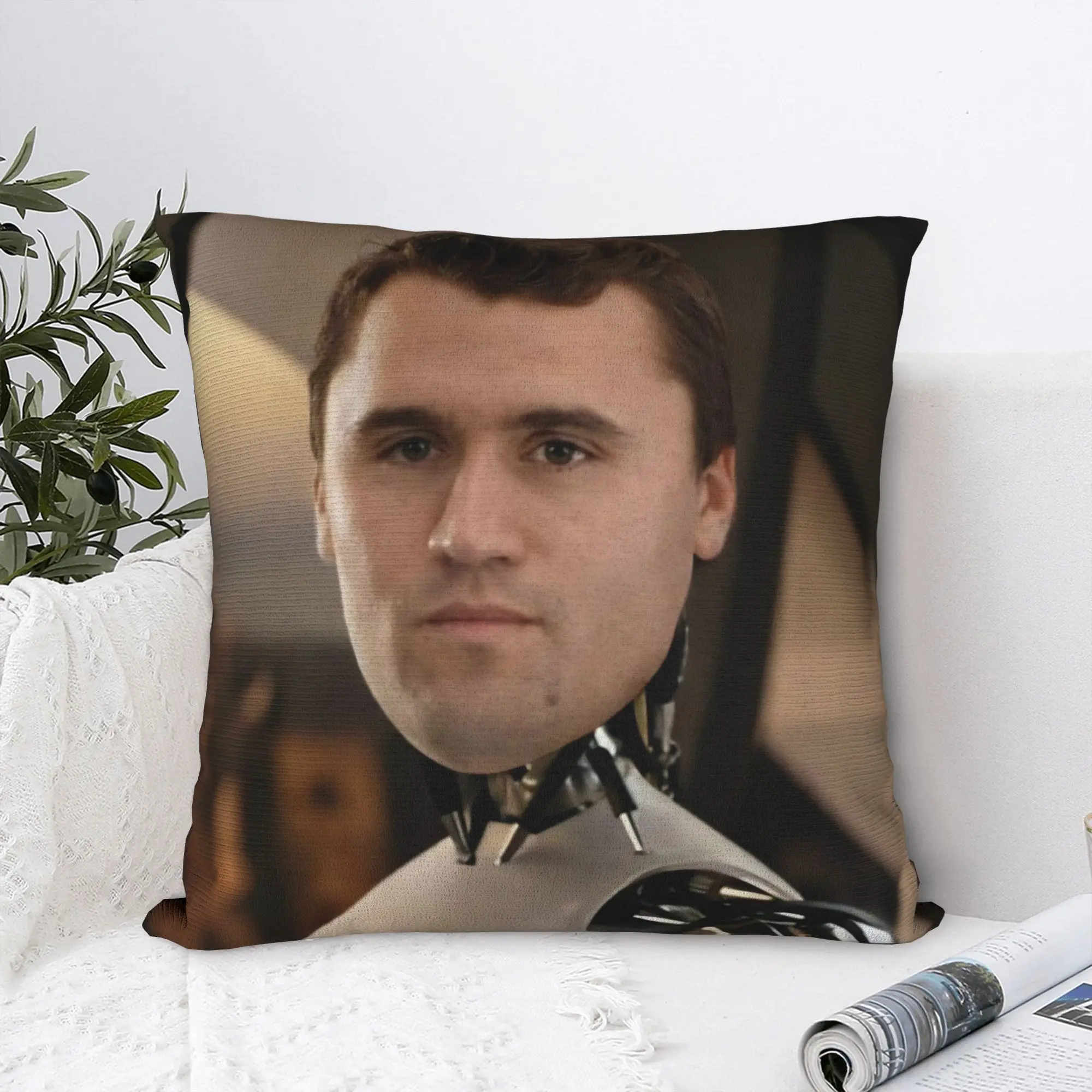 Seat Decoration Charlie Kirk funny meme Pillowcases Stuff  Pillow Cover Square Multi-Size