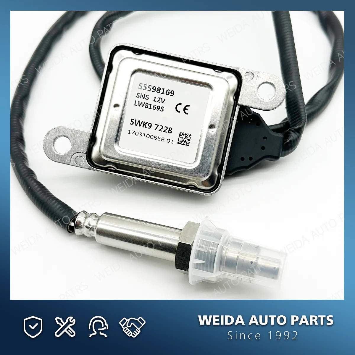 

55598169 5WK97228 Brand New Nitrogen Oxide NOx Sensor For Opel Zafira Tourer C Vauxhall Zafira Mk III P12 2.0 CDTi High Quality