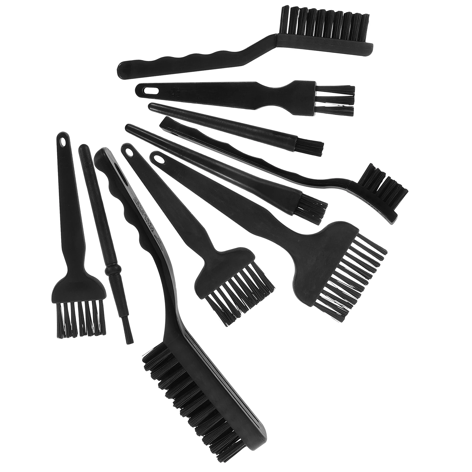 

10 Pcs Anti-static Brush Set Keyboard Cleaning Row Brushes Computer Cleaner Kit Bye Electronics