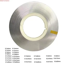 1kg 18650/21700 Lithium Battery Spot Welding Nickel Strip 0.1/0.12/0.15/0.2mm Thickness Nickel Sheet for Lithium Battery Welding