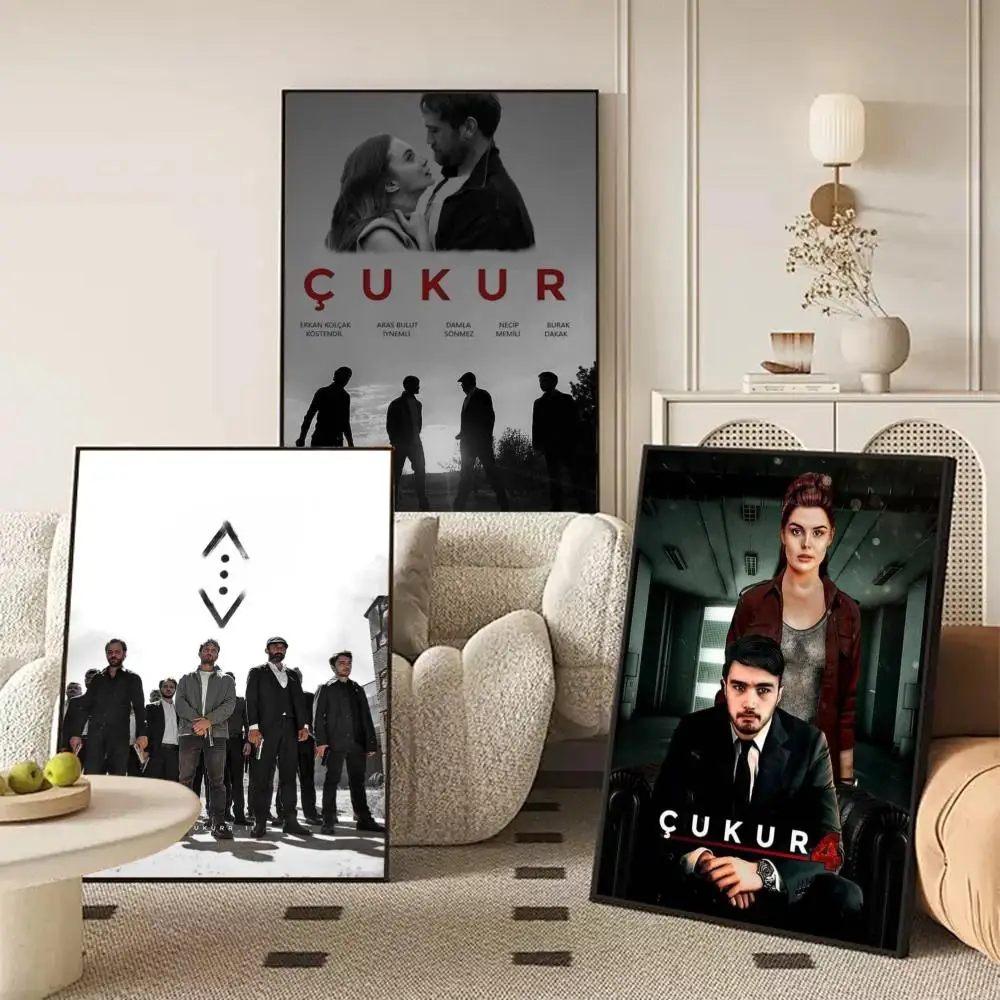 المسلسل التلفزيوني التركي C-Cukur ملصق HD أنيمي موضوع ساخن المغني/OST/فيلم مقاوم للماء عصا ذاتية ديكور المنزل