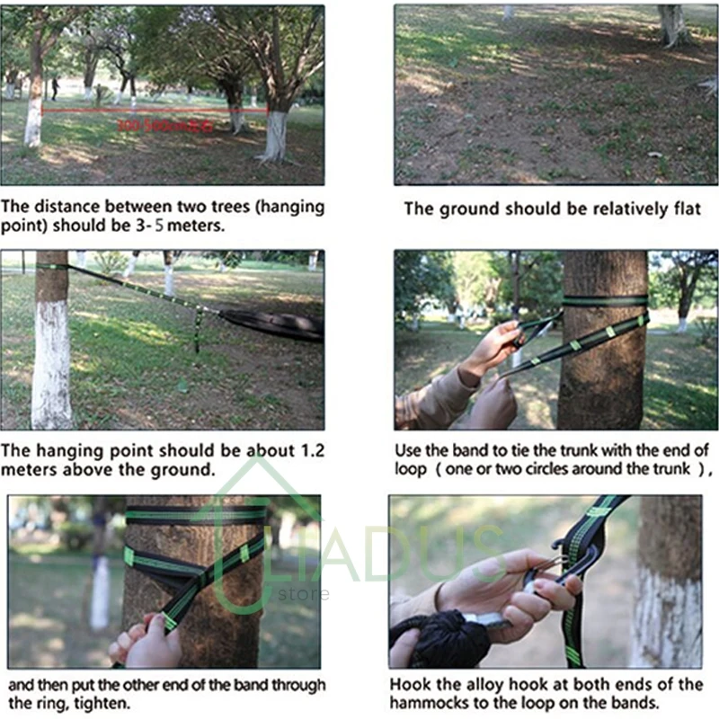 السفر في الهواء الطلق التنزه التخييم مكافحة التمديد مكافحة البعوض ظلة أرجوحة 70D النايلون الغزل المظلة التشفير صافي أرجوحة