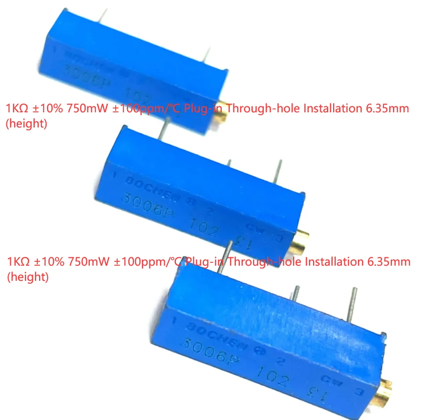 

10 шт./лот 3006P-1-102 (1K) 3006P 102 регулируемый потенциометр новый оригинальный