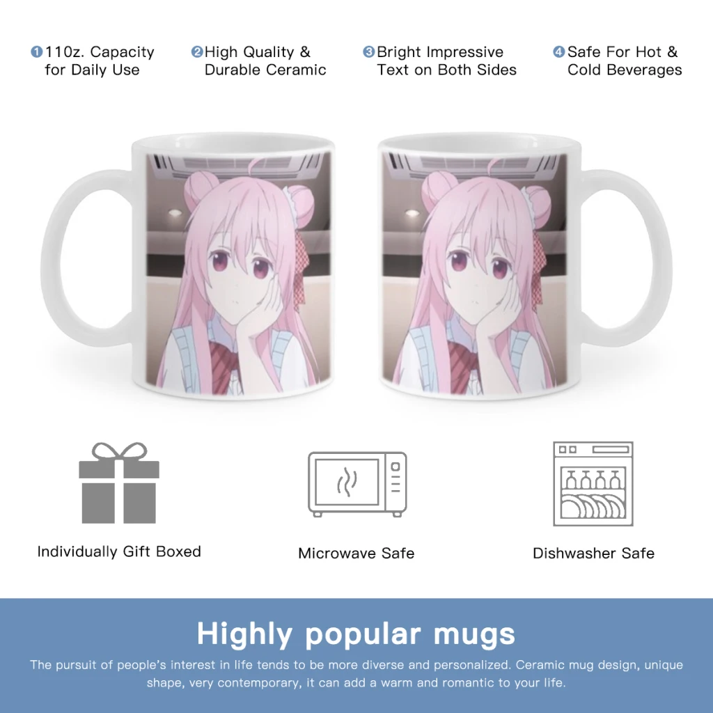 

Happy Sugar Life Free shipping Coffee Mug Tea Cup 11oz Coffee Cup Funny Birthday Gifts for Women and Men Ceramic Mug Cup