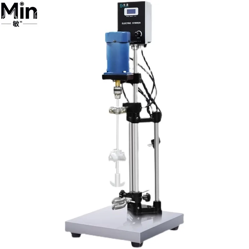 Digital Display Overhead Industrial  Mixer High Speed Dispersing Mixing Machine for Lab Industry