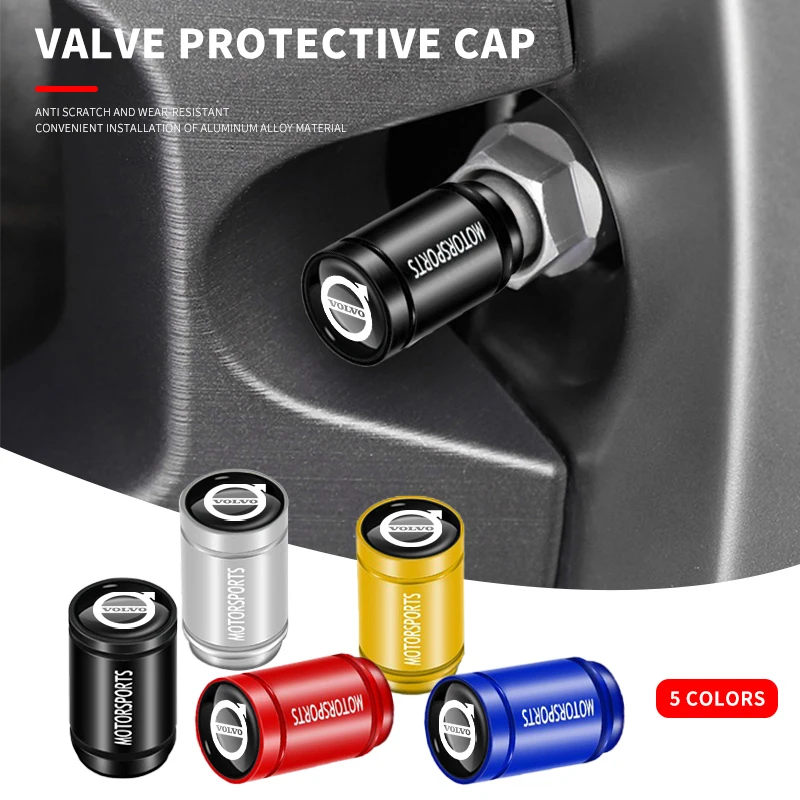 4Pcs Car Valve Cap …