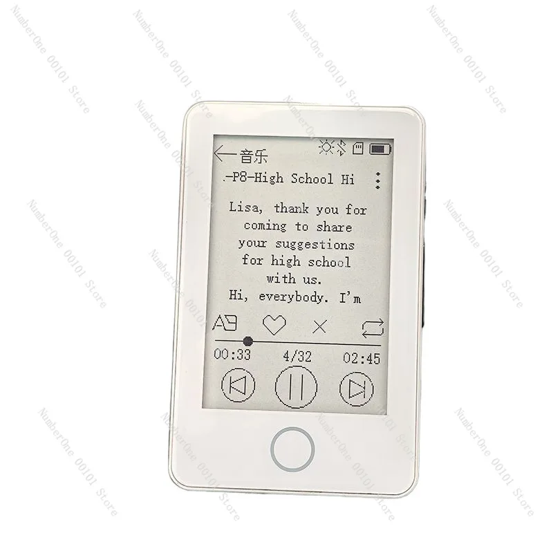 

Ink screen MP3 Walkman, student version MP4 e-book novel reader
