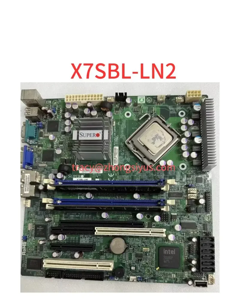 Second-hand dual network card industrial computer motherboard X7SBL-LN2