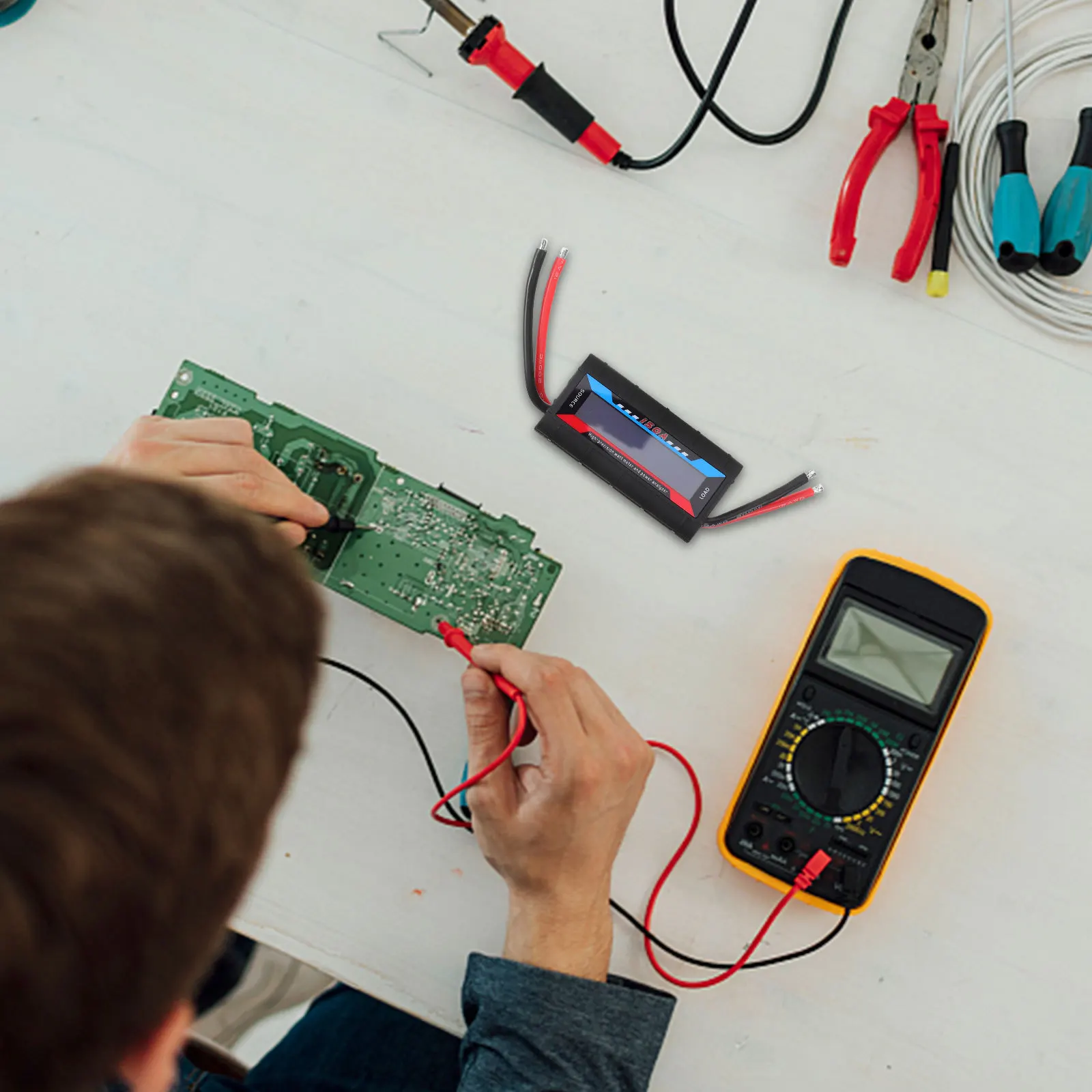 

150A Watt Meter Power Meter Current Testing Device High Precision Portable Digital Power Consumption Monitor For Rc