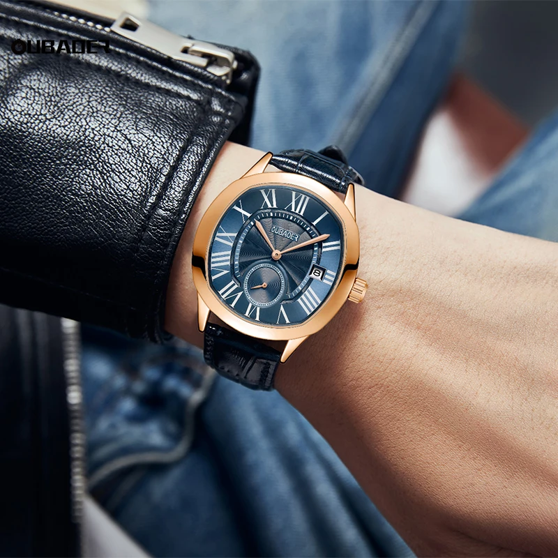 OUBAOER High Sense Simple Temperament All Fashion Exquisite Small Niche man Watch