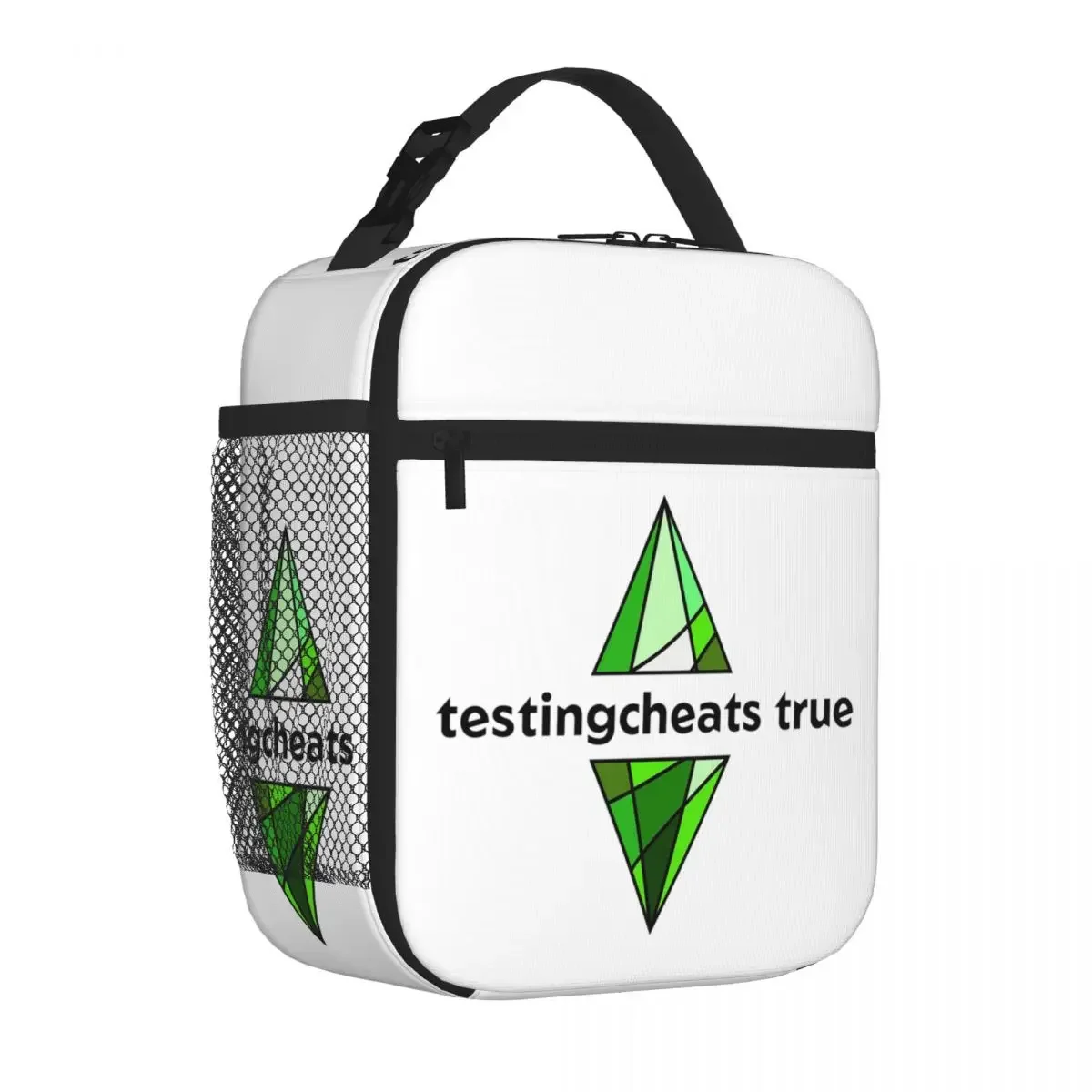 The Sims 4 - Testingcheats True Plumbob Lunch Bags Insulated Lunch Tote Waterproof Thermal Bag Resuable Picnic Bags for Woman