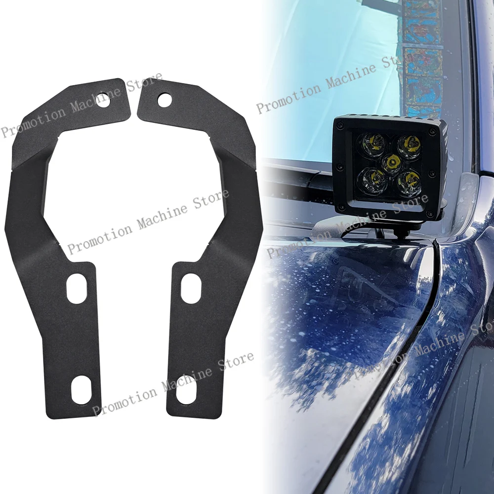 

Светодиодный кронштейн для крепления капота для Toyota 4Runner 2010-2023, внедорожный прожектор, держатель противотуманных фар, кронштейны для капота двигателя