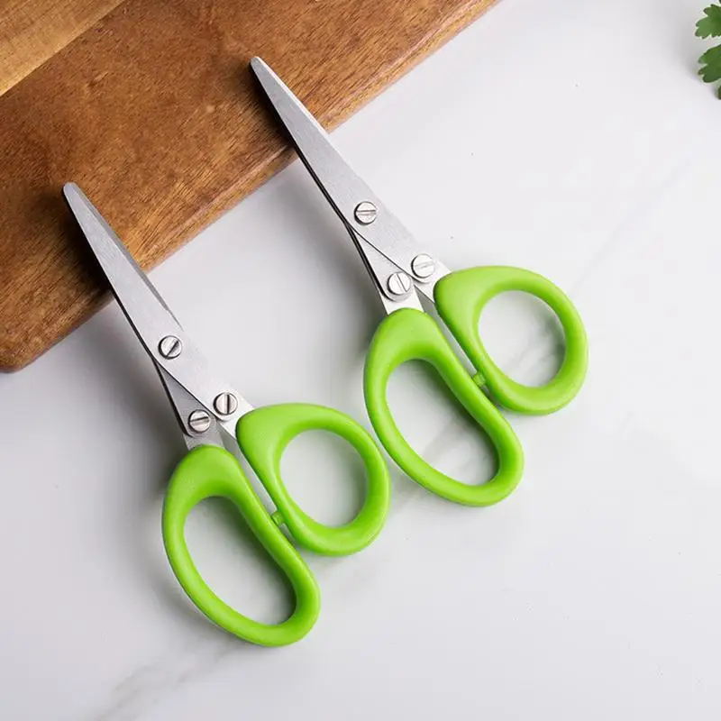 Kitchen Shears Scissors Stainless Steel Kitchen Cutter Food Shears Cooking Shears Vegetable Scissors Food Cutter With Comfort