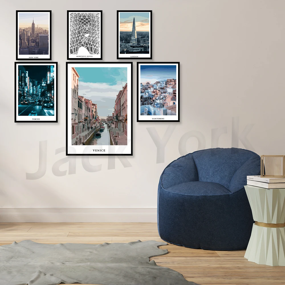 Mexico City Art ,The Shard London,Tokyo Japan Art ,Venice Italy Art ,Toronto Canada Art,Barcelona Spain Art / Wall Art /poster