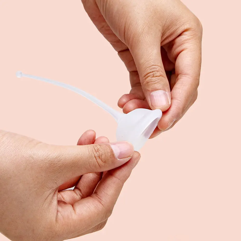 1 قطعة كوب مساعد لإنشاء الخصوبة من السيليكون قابل لإعادة الاستخدام طبيعي لدعم الخصوبة إبقاء الحيوانات المنوية قريبة من Cervix