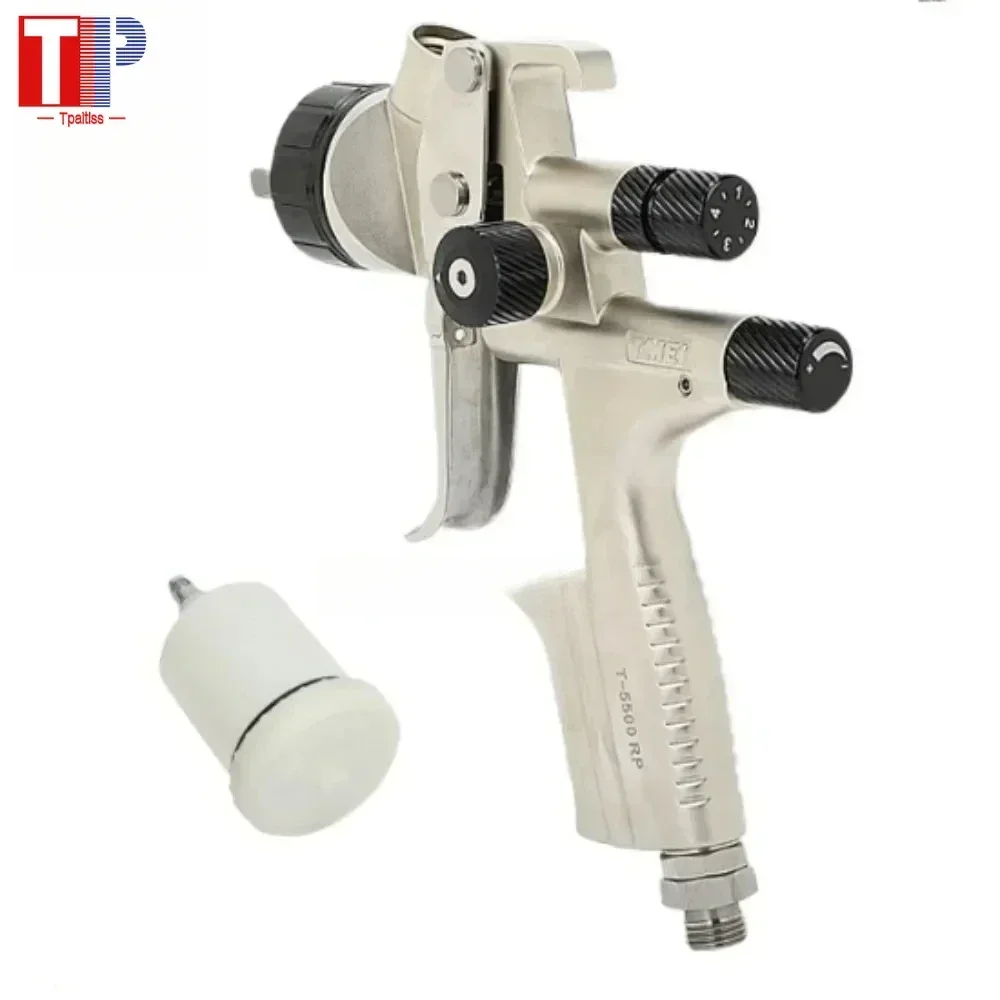 

Tpaitlss Car Spray Gun 1.3mm Nozzle Paint Water Paint High Atomization Automobile Spray Gun Repairing Sheet Spray Gun 5500